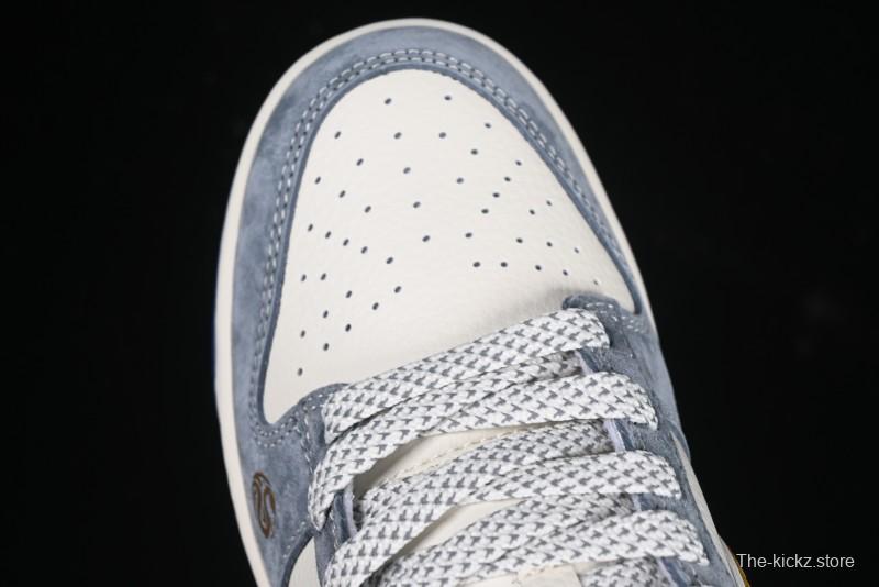 Nike SB Dunk Low Year of the Snake Limited Edition - Gold Snake Anniversary Custom Low-Top Casual Sneakers - XX3168-116