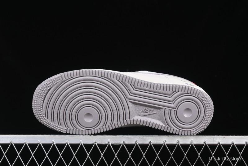 Nike Air Force 1 '07 Low Supreme Casual Sneakers with Full-Length Air Cushion - BB7518-020