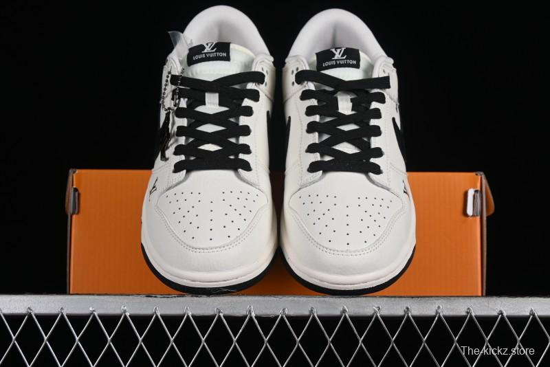 Nike Dunk Low LV Collaboration - Black Lamborghini SB Low Top Casual Sneakers - FC1688-190