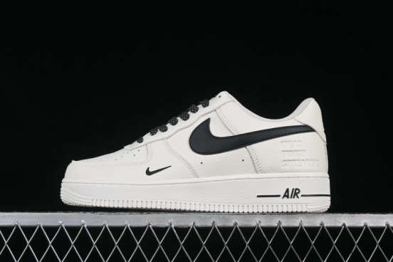 Nike Air Force 1 '07 Low Ted x Portland Triple Collaboration Reflective Black Casual Sneakers - DD8959-706