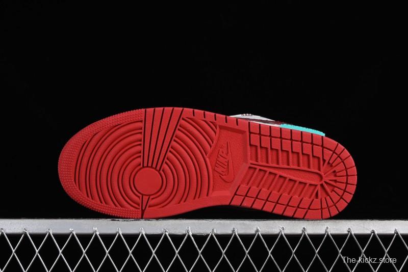 Nike Air Jordan 1 Low AJ1 CNY Year of the Dragon Limited Edition 'Mischievous Panda' Retro Basketball Shoes - 553558-066