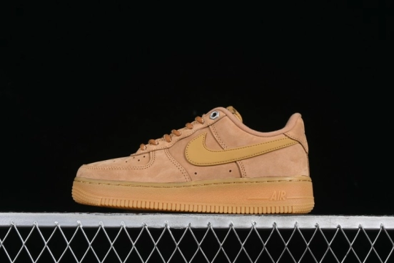 Nike Air Force 1 '07 WB Low-Top Sneakers with Full-Length Hexagonal Air Cushion - CJ9179-200