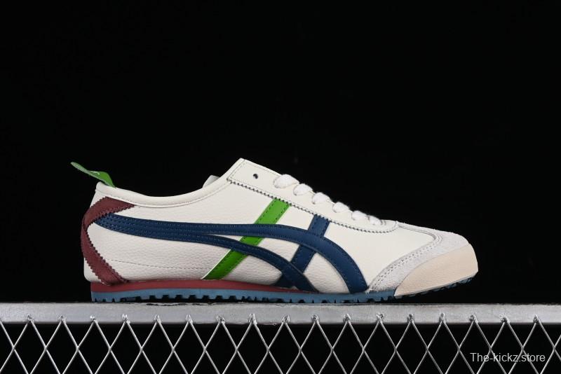 Onitsuka Tiger Mexico 66 Low-Top Leather Casual Running Shoes - 1183A201-115