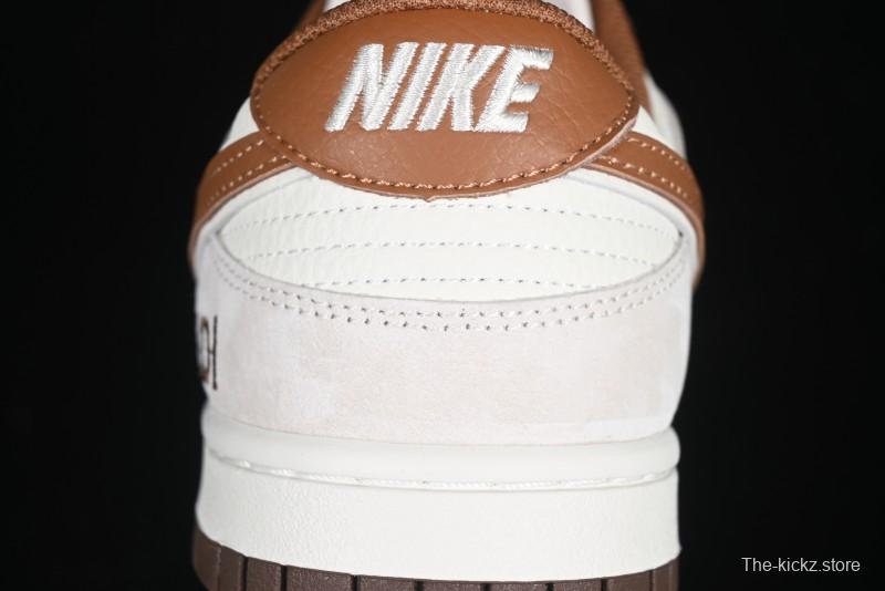 Nike SB Dunk Low Fendi Collaboration Anniversary High-End Custom Low-Top Casual Skate Shoes - DJ2024-057