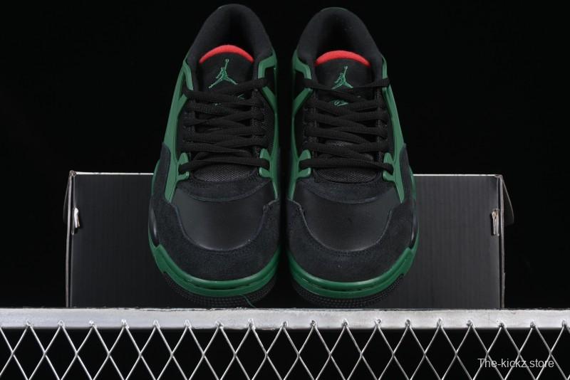 Nike Air Jordan 4 Remastered Sneakers with Textile Mesh Leather and Suede Upper - FQ7939-003