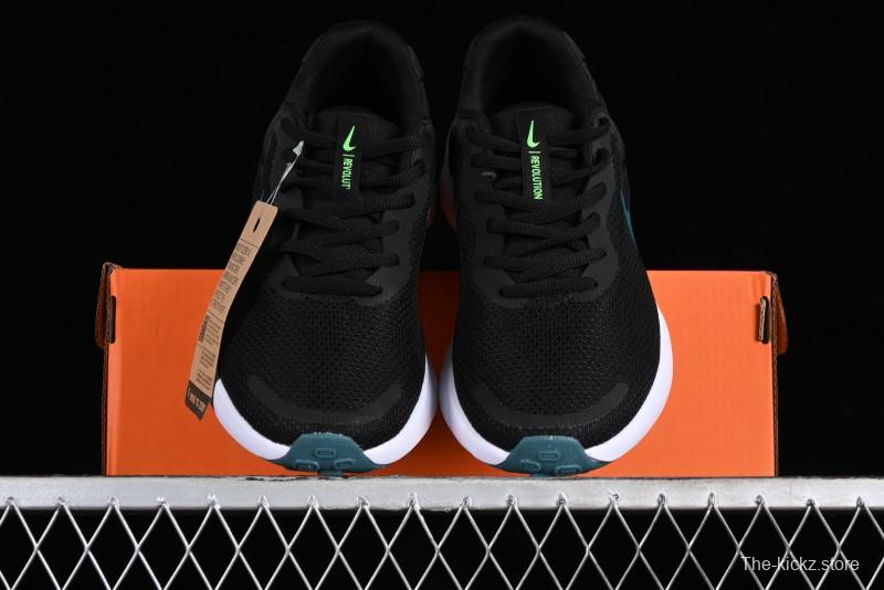 Nike Revolution 7 Wide Running Shoes with Breathable Mesh and Durable Cushioning - FB2207-004