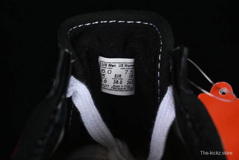 Vans Old Skool Flame Red Low-Top Casual Skate Shoes - VN000CQDBA5