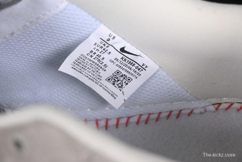 Nike Air Force 1 '07 Low Violent Bear Collaboration Grey Embroidered Swoosh Low-Top Casual Sneakers - KK1988-047