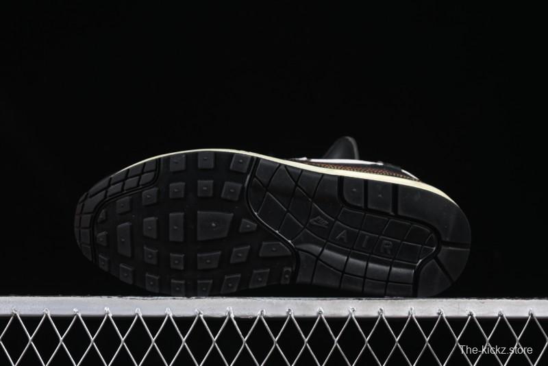 Nike Air Max 1 Retro Running Shoes with Half-Sole Air Cushion - 315352-271