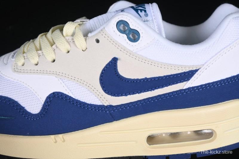 Nike Air Max 1 Retro Running Shoes with Half-Sole Air Cushion - FQ8048-133