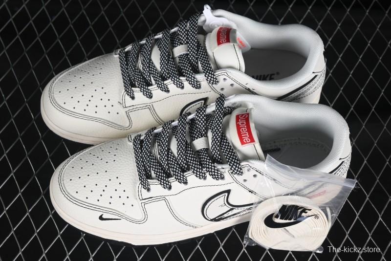 Nike x Supreme Dunk Low "Sketch Pack" - Premium Collaboration Sneaker