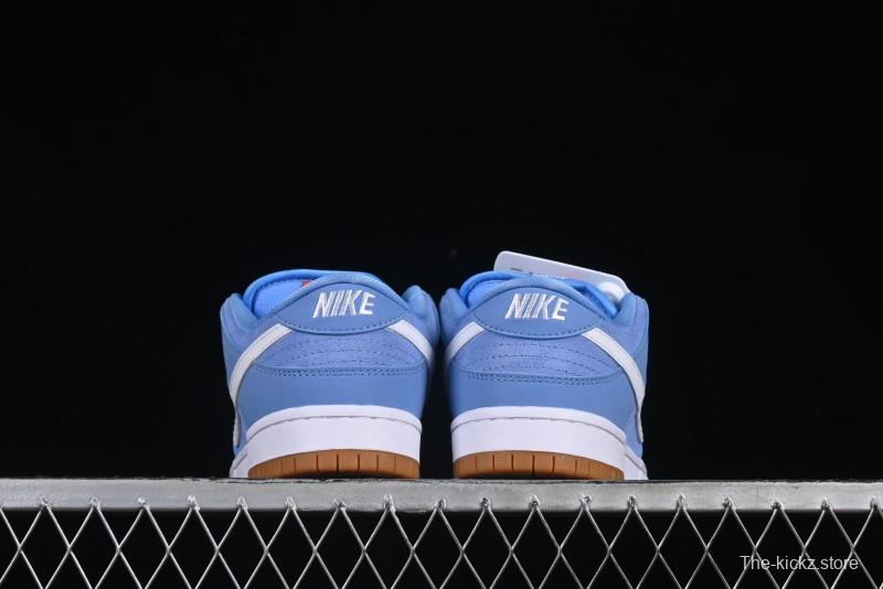 Nike SB Dunk Low Pro ISO University Blue Low-Top Skate Shoes - FJ1674-401