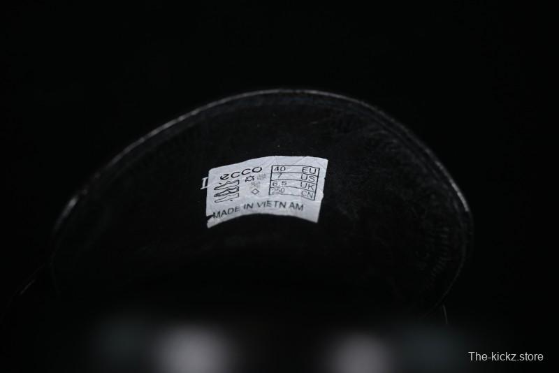 ECCO London Collection Slip-On Business Men's Leather Shoes with Wide Toe Box and Cushioned Sole - 61160801001