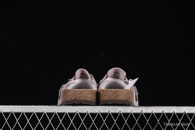 Birkenstock Arizona Soft Footbed Sandals with Suede Leather and Lambswool Lining - G.D4