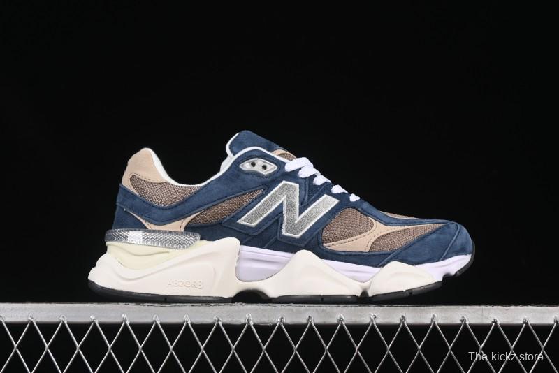 New Balance NB9060 Series Retro Casual Running Shoes with ABZORB Cushioning Technology - U9060LBB