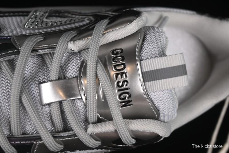 GG-CC 25ss New Platform Chunky Sneakers with 7CM Height Increase and Irregular Design - 668-2 Black