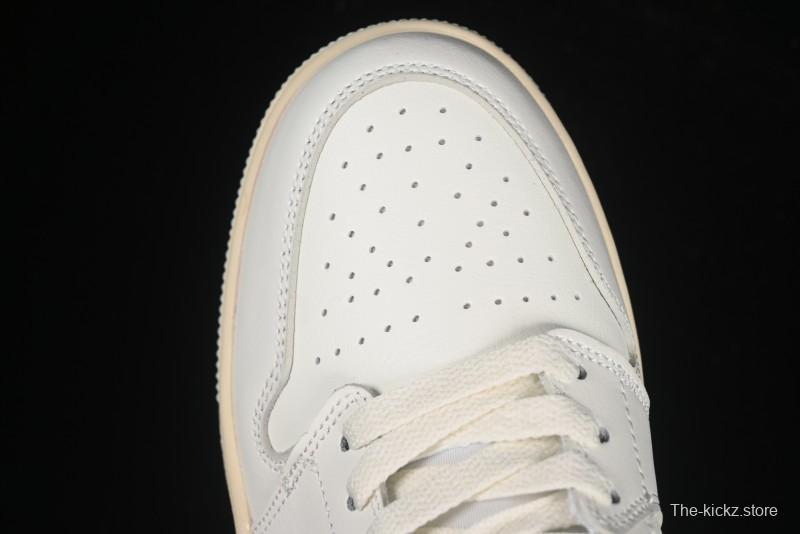 Nike Air Jordan 1 Low AJ1 White Mint Green Low-Top Casual Lifestyle Sneakers - DC0774-134