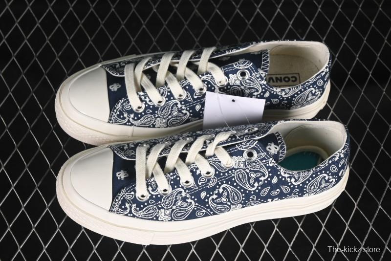 Converse Chuck 1970s Low Top Casual Sneakers with Paisley Pattern - A15751C