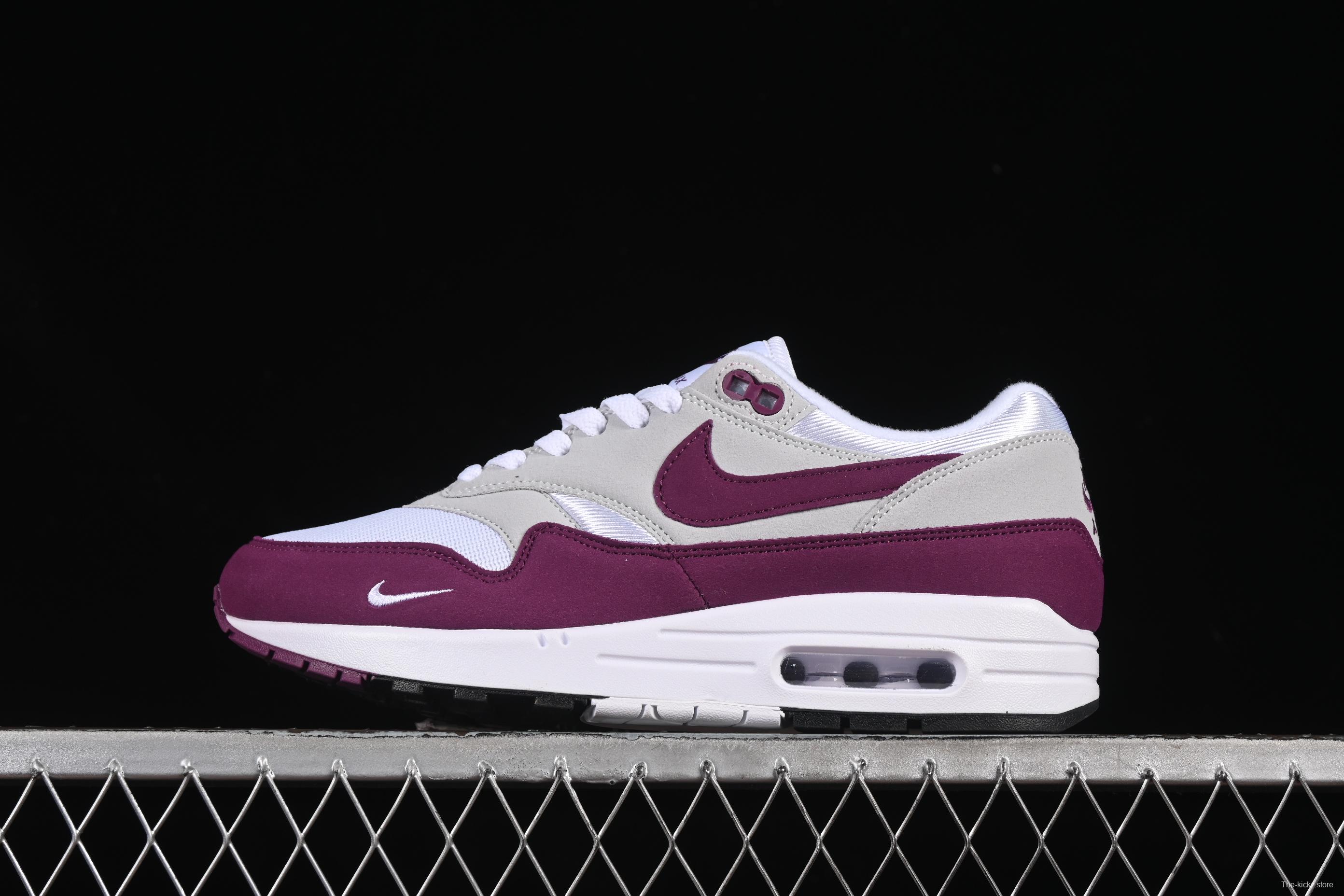 Nike Air Max 1 Retro Running Shoes with Half-Sole Air Cushion - HF1194-101