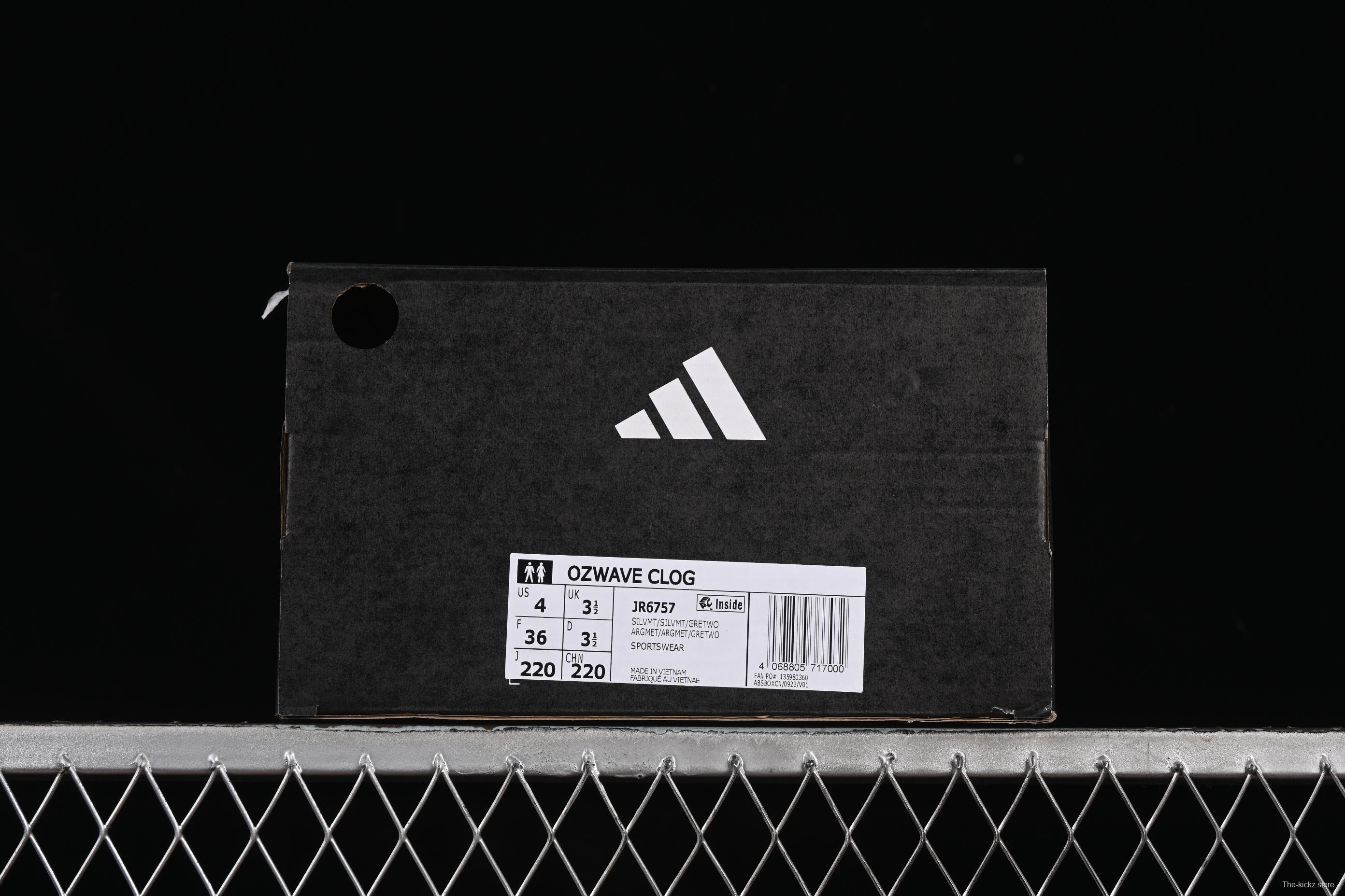 Adidas Ozwave Cldg JR6757 Chef Shoes 2nd Generation Cushioned Platform Dad Sandals - JR6757