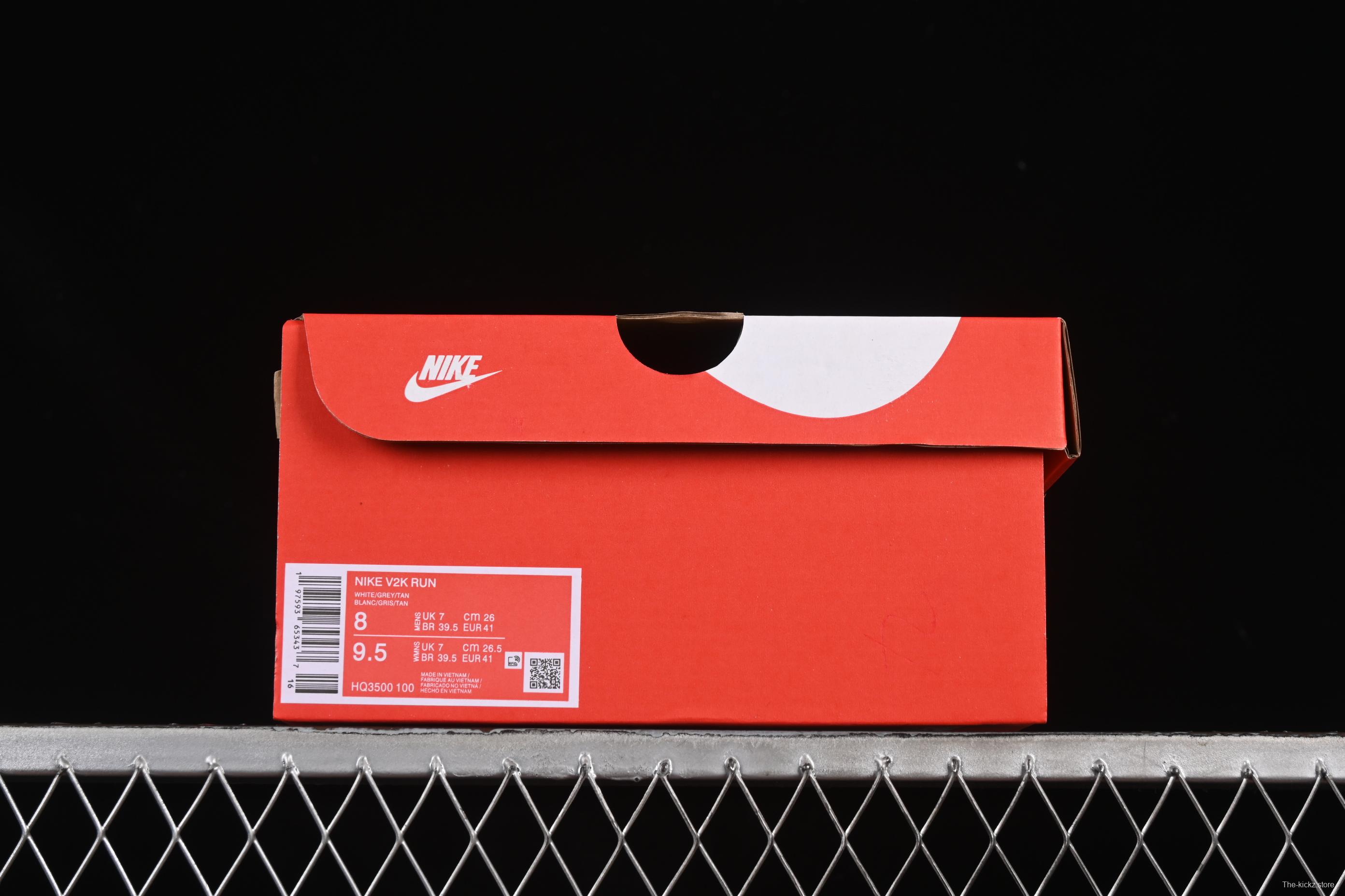 Nike Runtekk V2K Run Cushioned Anti-Slip Retro Low-Top Running Shoes - HQ3500-100