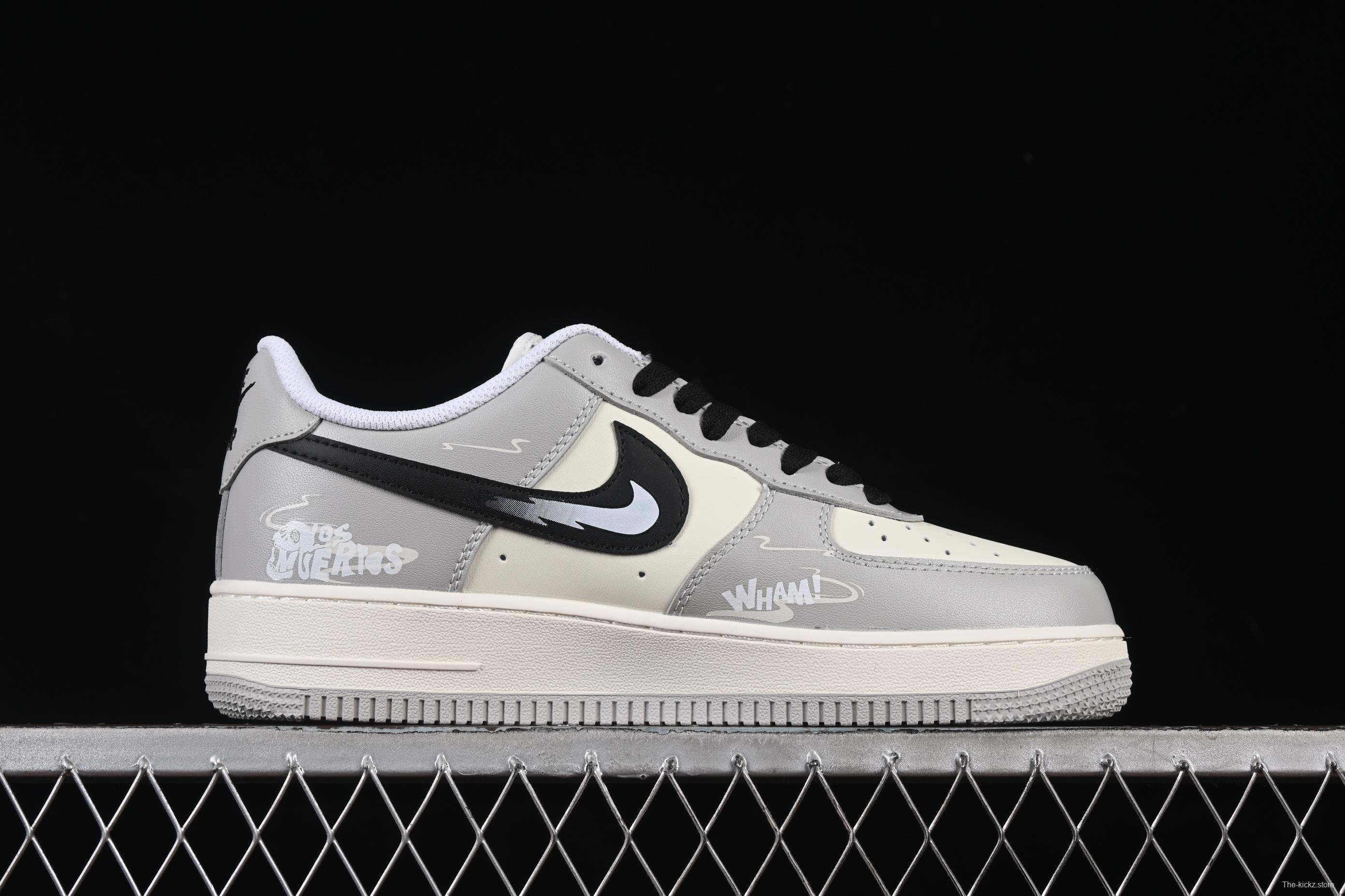 Nike Air Force 1 '07 Low "Quit Smoking" Custom Sneakers - DO7471-991