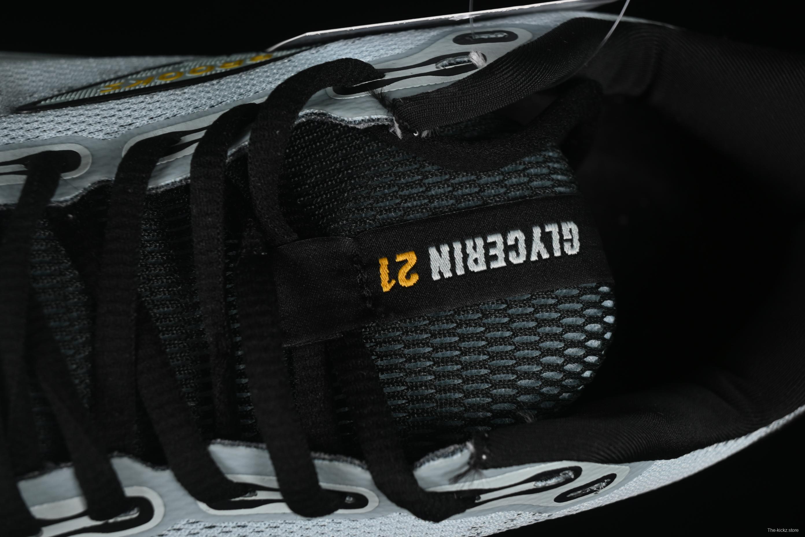 Brooks Glycerin 21 Cushioned Marathon Nitrogen Running Shoes - 1104191D420