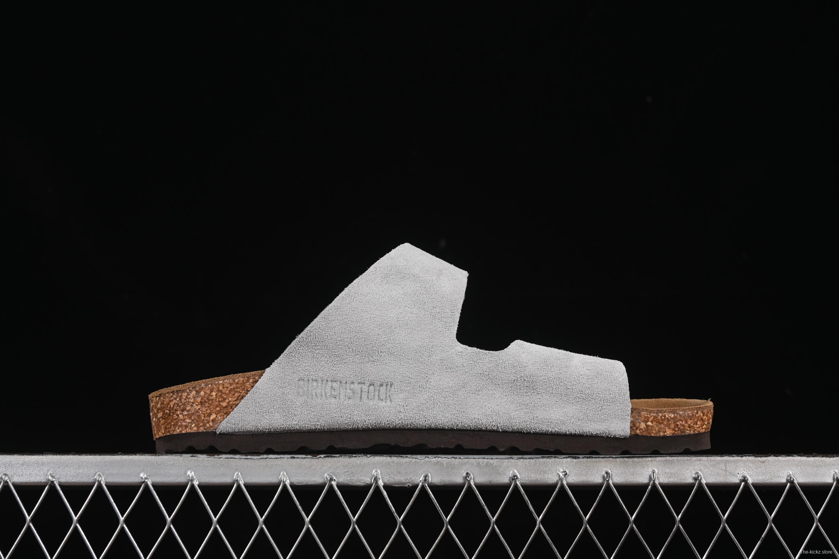Birkenstock Sandals with Soft Suede Leather and Lambswool Insole - G.D4