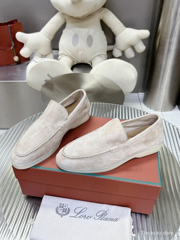 2025 Men LP Beige Suede Loafer LY00260