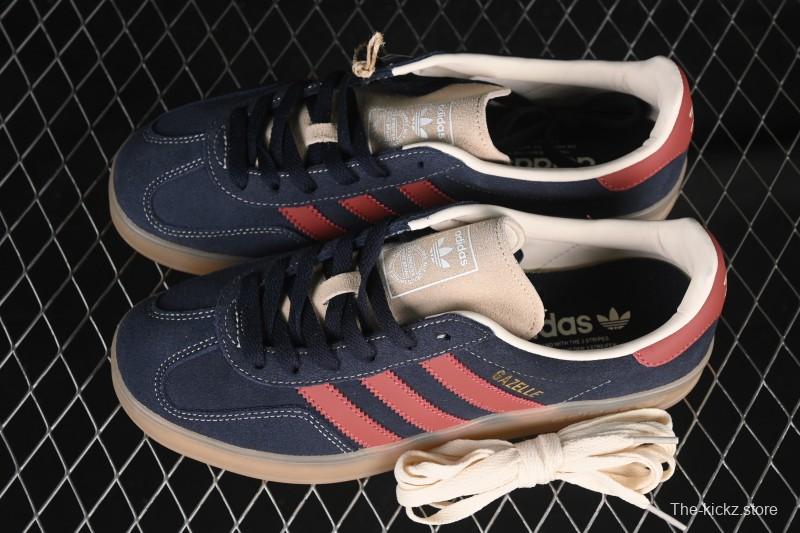 Adidas Originals Gazelle Indoor Retro Casual Slip-Resistant Wear-Resistant Low-Top Skate Shoes - JH5404