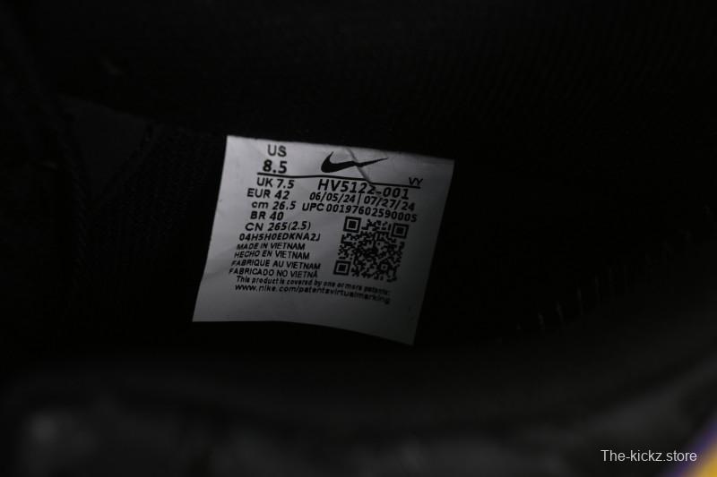 Nike Air Force 1 '07 Low Kobe Full-Grain Leather Casual Sneakers - HV5122-001