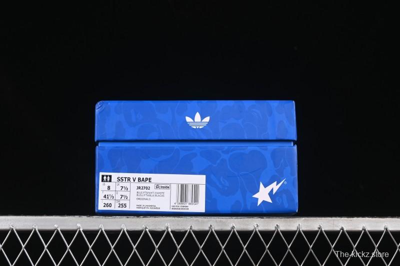 Adidas Bape Superstar Casual Skate Shoes - JR2702