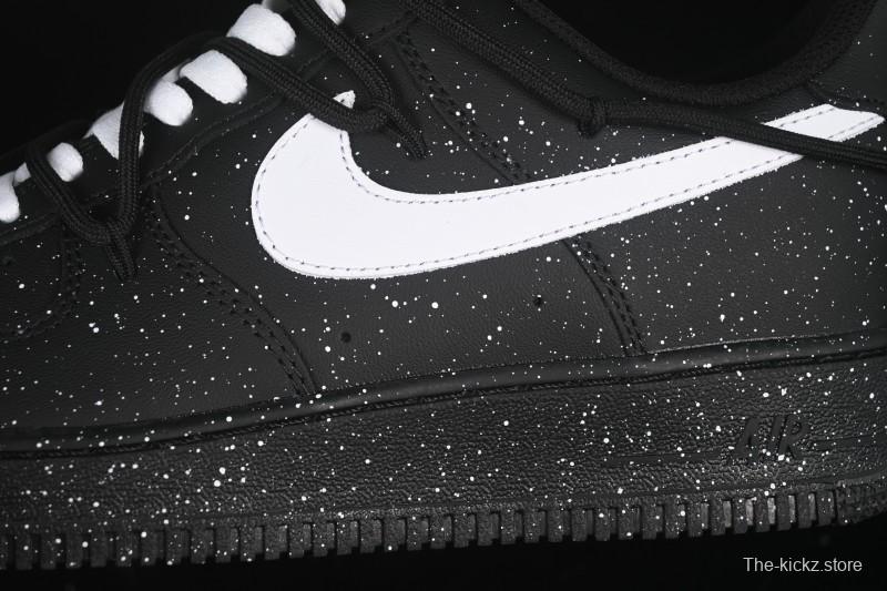 Nike Air Force 1'07 Low White Starry Splatter Casual Sneakers - ZH0316-090