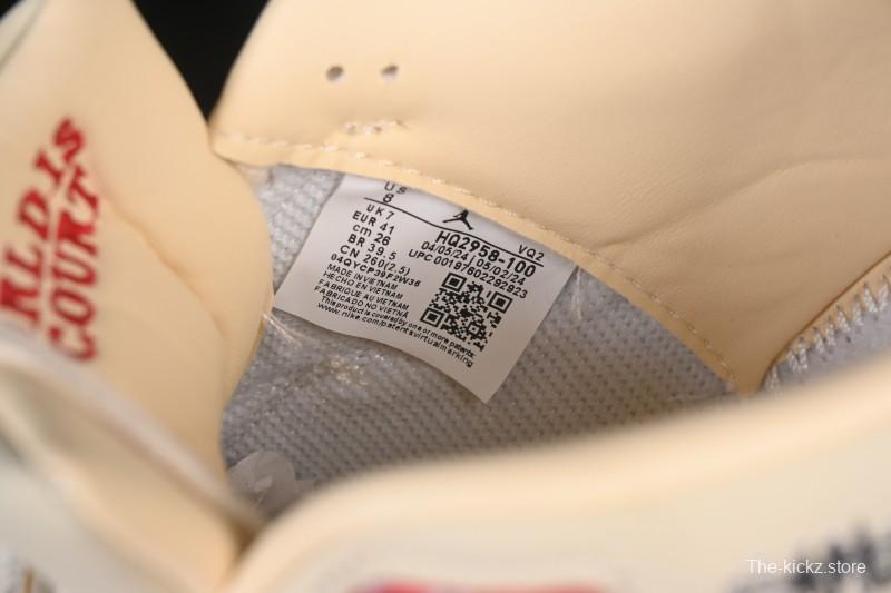 Nike Air Jordan Flight Court SP Retro Sports Sneakers - HQ2958-100