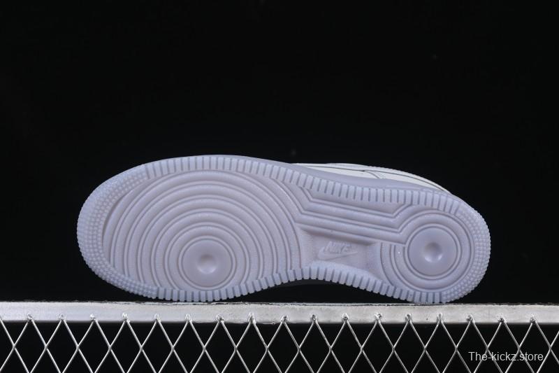 Nike Air Force 1'07 Low Casual Sneakers with Full-Length Air Cushion - CJ9179-002