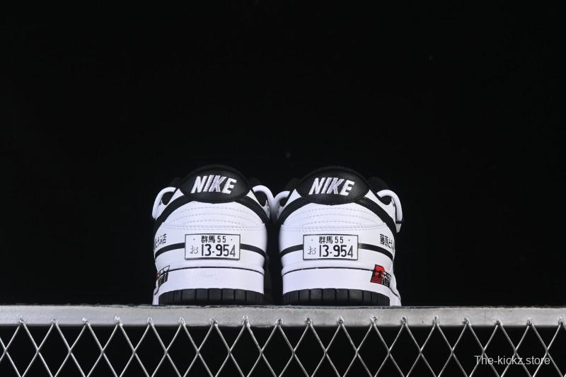 Nike SB Dunk Low Strap Custom Low-Top Casual Skate Shoes - DD1391-100