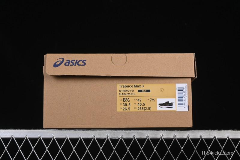 Asics Trabuco Max 3 Sports Casual Breathable Professional Running Shoes - 1011B800-021