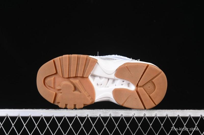 Adidas NY MLB Bigball Chunky Vintage Cursive Height-Increasing Platform Sneakers - 3ASHVT25N50GRL