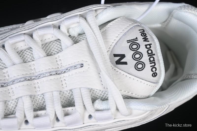 New Balance 1000 Series Retro Dad Style Low-Top Casual Running Shoes - M1000BW