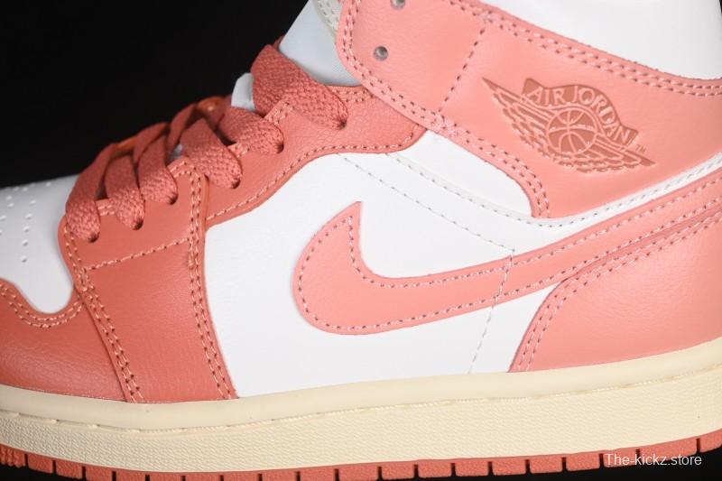 Nike Air Jordan 1 Mid AJ1 Orange Sunshine - DQ8426-180