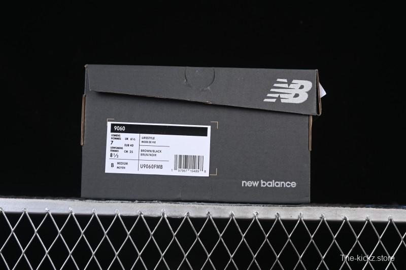 New Balance Retro Casual Running Shoes with ABZORB Cushioning - U9060FMB
