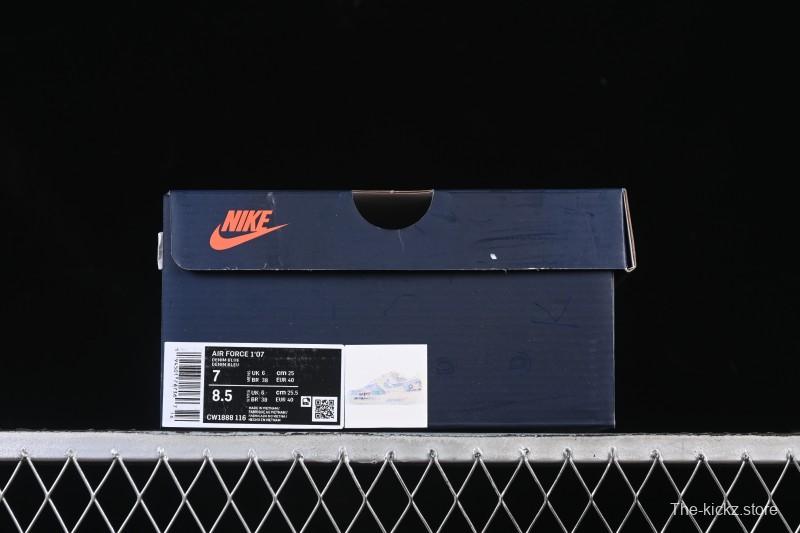 Nike Air Force 1 '07 Low Fantasy Cowboy Hand-Drawn Graffiti Casual Sneakers - CW1888-116