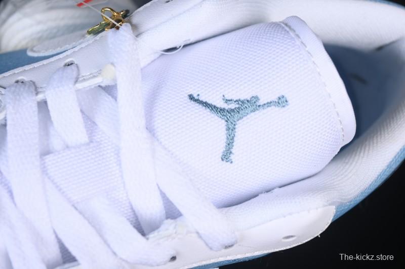 Nike Air Jordan 1 Low Denim Retro Basketball Shoes - HQ2004-400