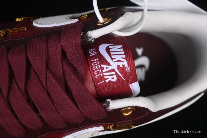 Nike Air Force 1'07 Low Casual Sneakers with Full-Length Air Cushion - IR0485-611