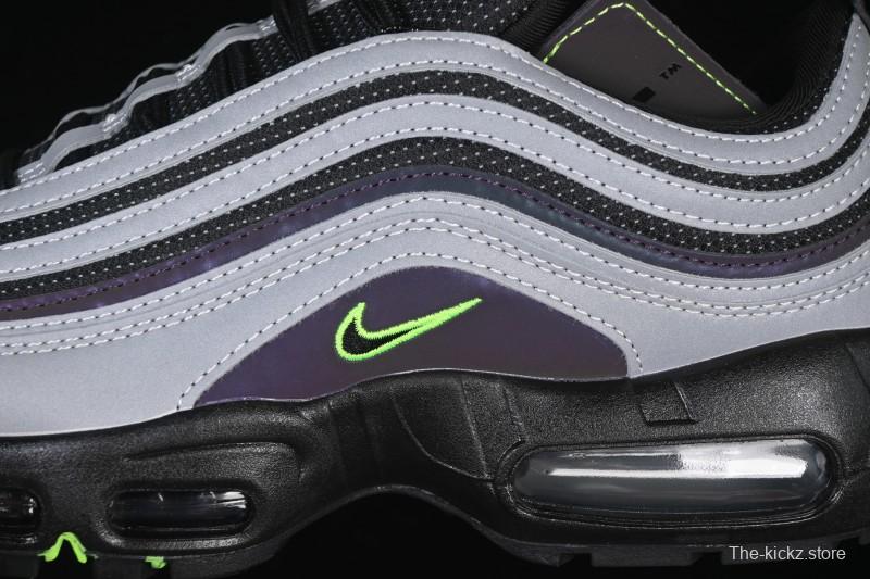 Nike Air Max 95/97 Thunder Retro Running Shoes with Full-Sole Air Cushion - IM2174-001