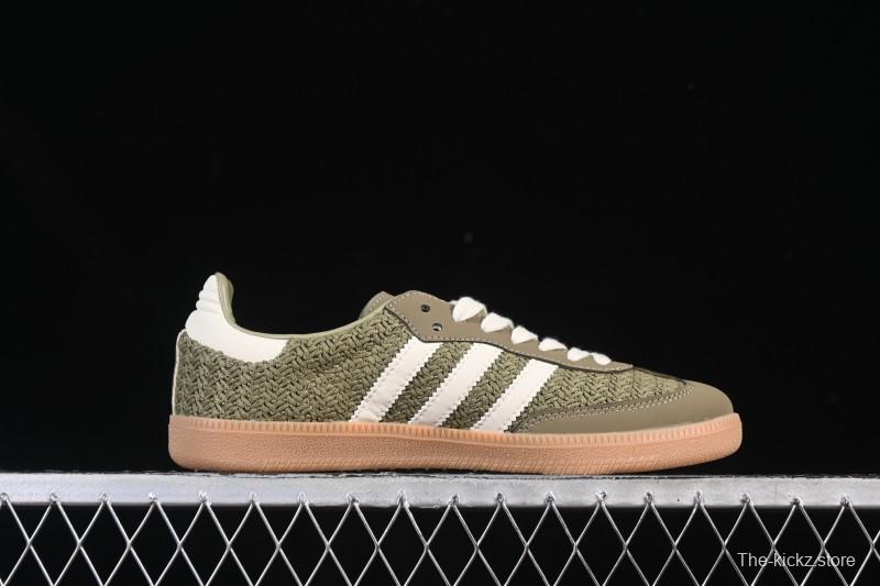 Adidas Samba OG Classic Casual Skate Shoes - JR9447