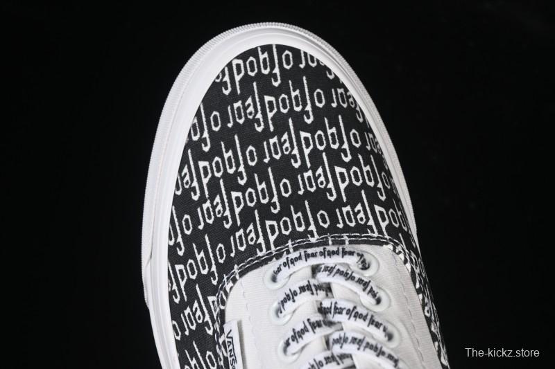 Vans Era 44 Low-Top Casual Skate Shoes with All-Over Logo Print - VN0A3MQ5PZP1