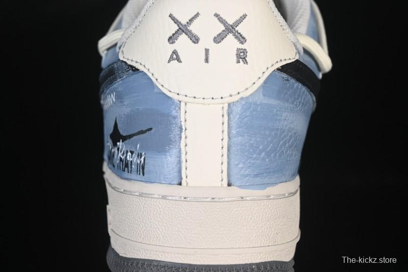 Nike Air Force 1'07 Low The Age of Cracks Hand-Drawn Graffiti Casual Sports Shoes - KS6896-555