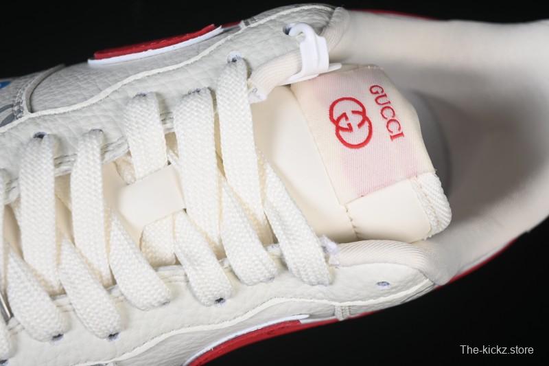 Nike Air Force 1'07 Low Gucci Collaboration White Red Blue Low-Top Casual Sneakers - SC0601-572