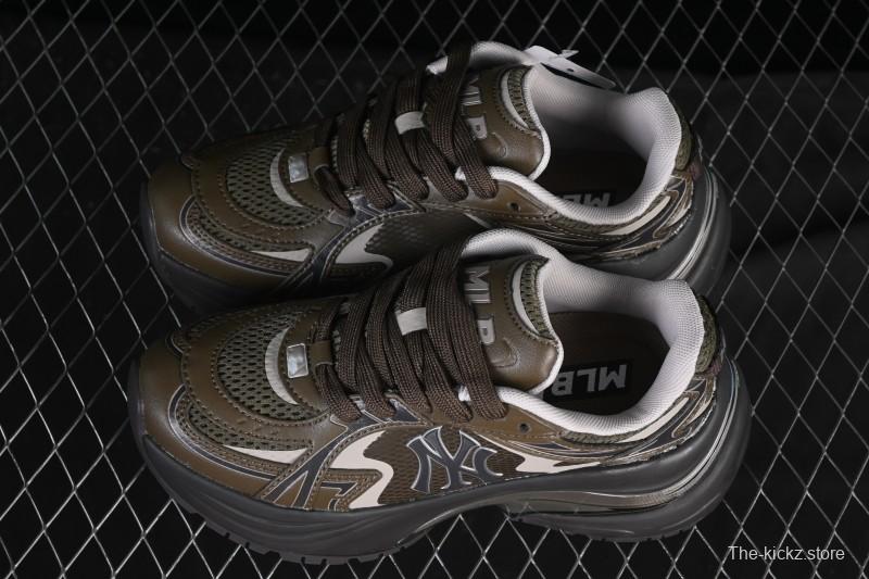 New York Yankees Chunky Curve Runner Enamel Thick Sole Casual Running Shoes - 3ARNSPE5N50BRS